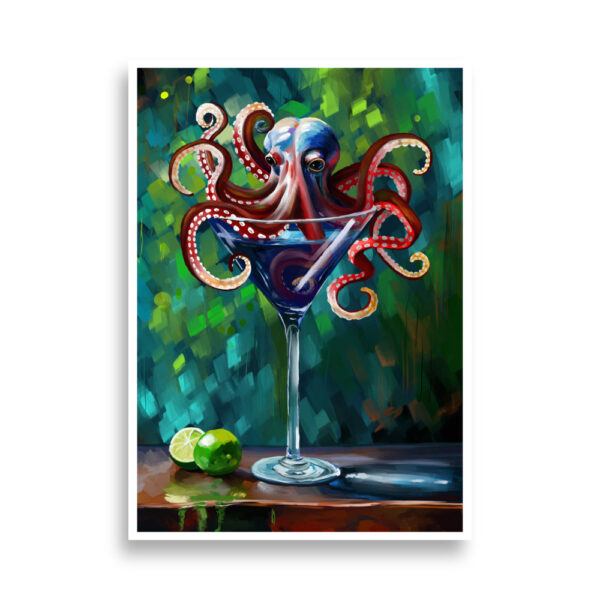 Fine Art Print 8 Arms – Too Much for One Glass - Image 5