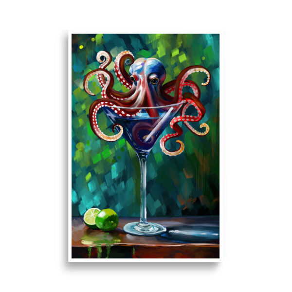Fine Art Print 8 Arms – Too Much for One Glass - Image 6