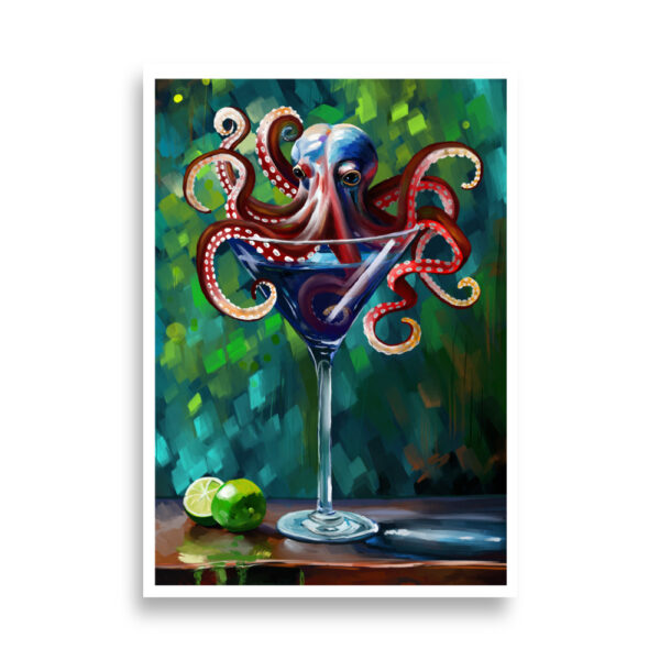 Fine Art Print 8 Arms – Too Much for One Glass - Image 7