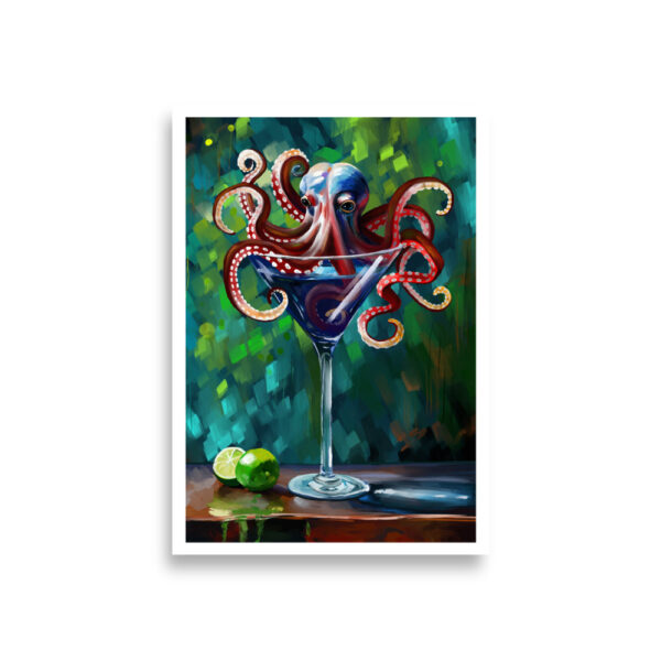 Fine Art Print 8 Arms – Too Much for One Glass - Image 2